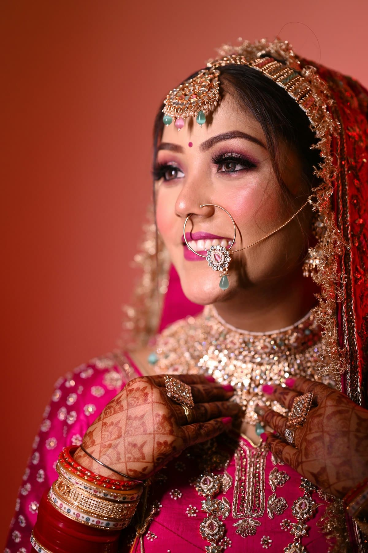 Indian bridal portrait